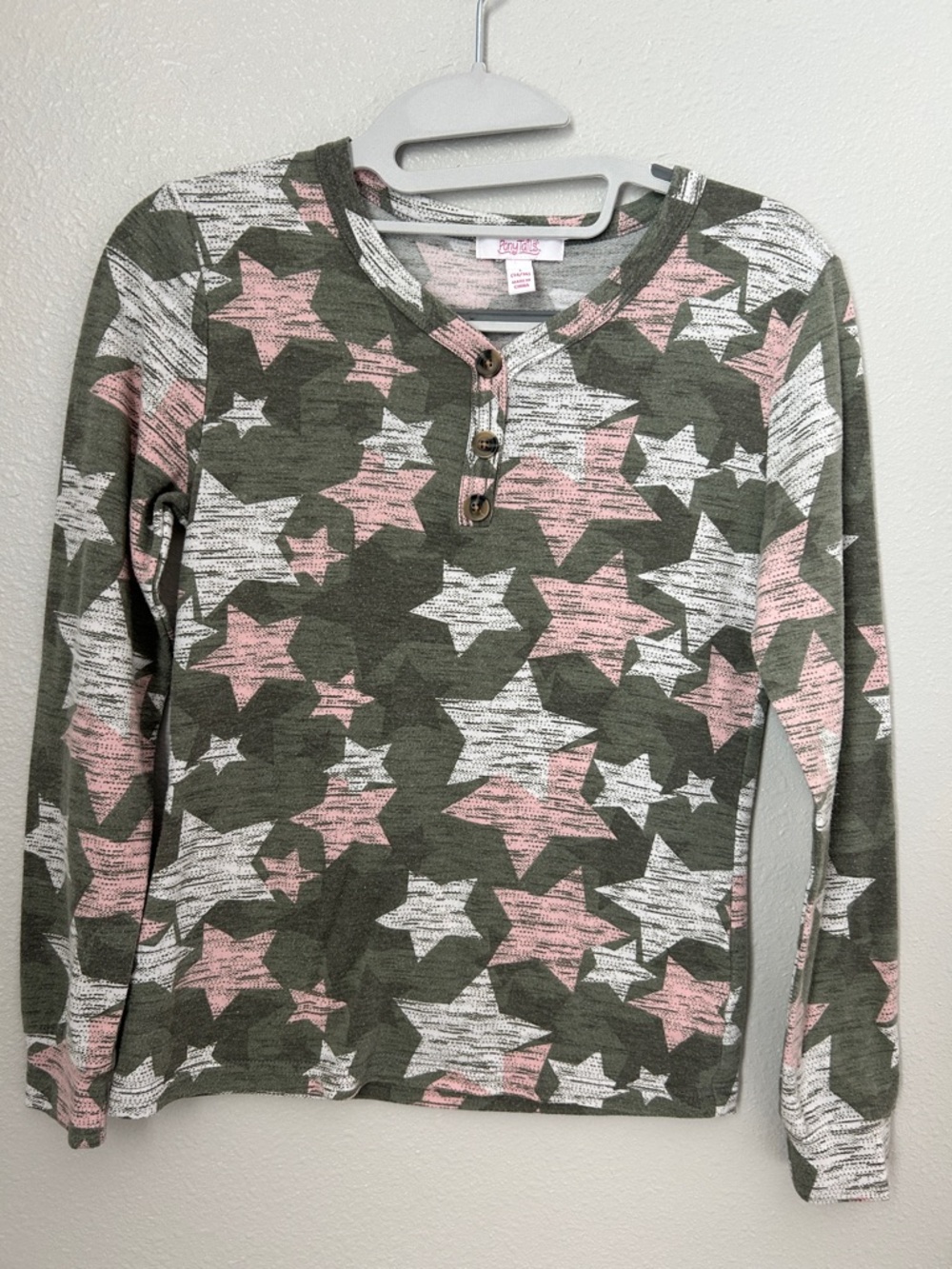 Long Sleeve Shirt with Stars